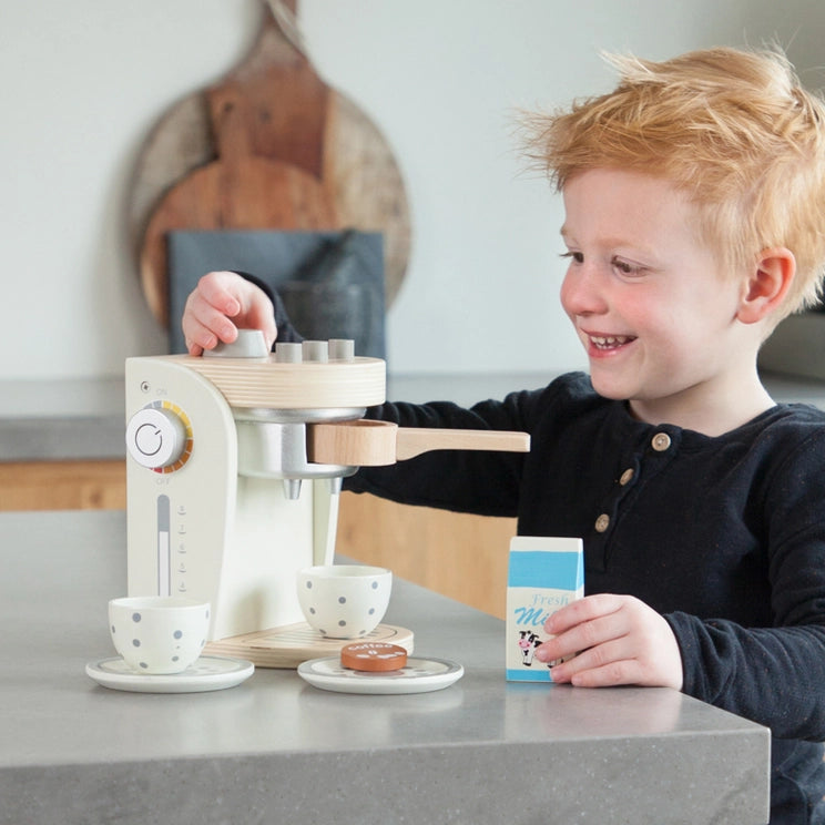 Wooden Coffee Machine