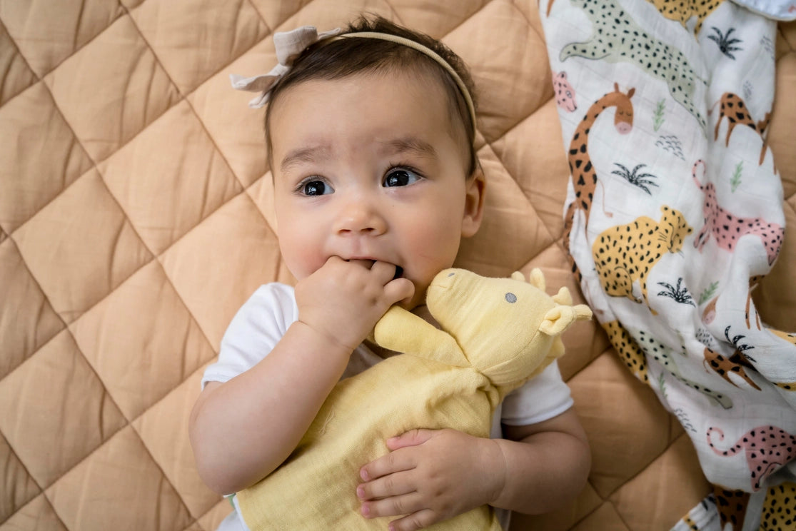 Organic Giraffe Comforter