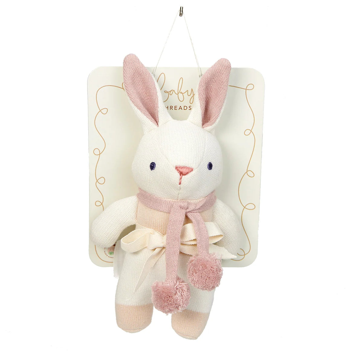 Cream Bunny Rattle