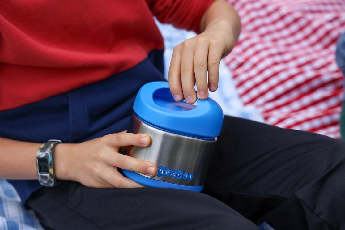 Yumbox Cubi Thermal Food Jar Surf Blue 10oz