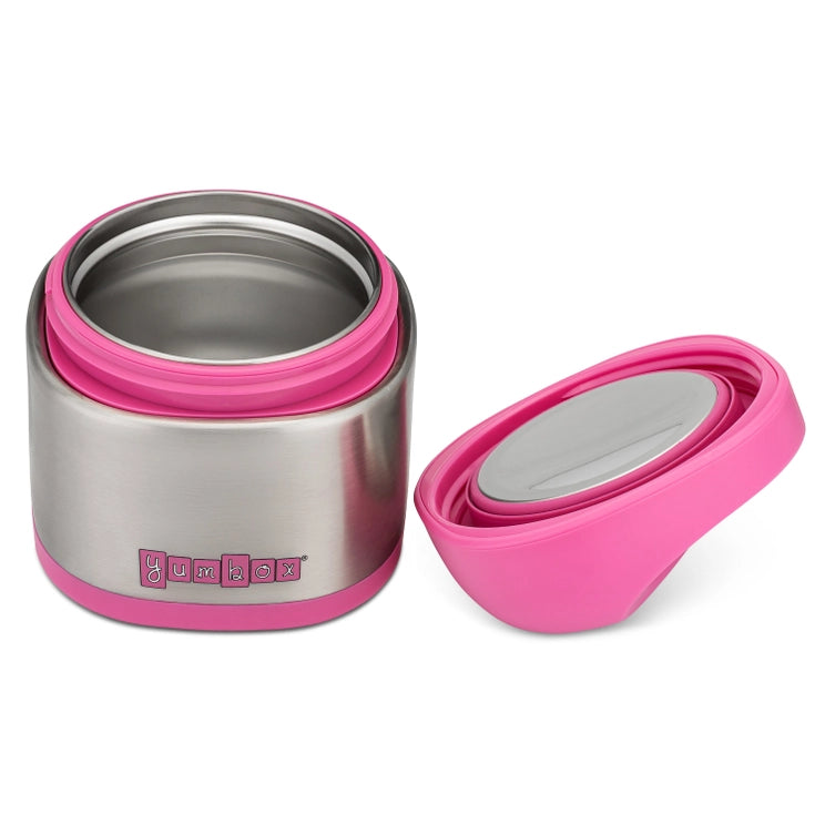 Yumbox Cubi Thermal Food Jar Berry Pink 10oz