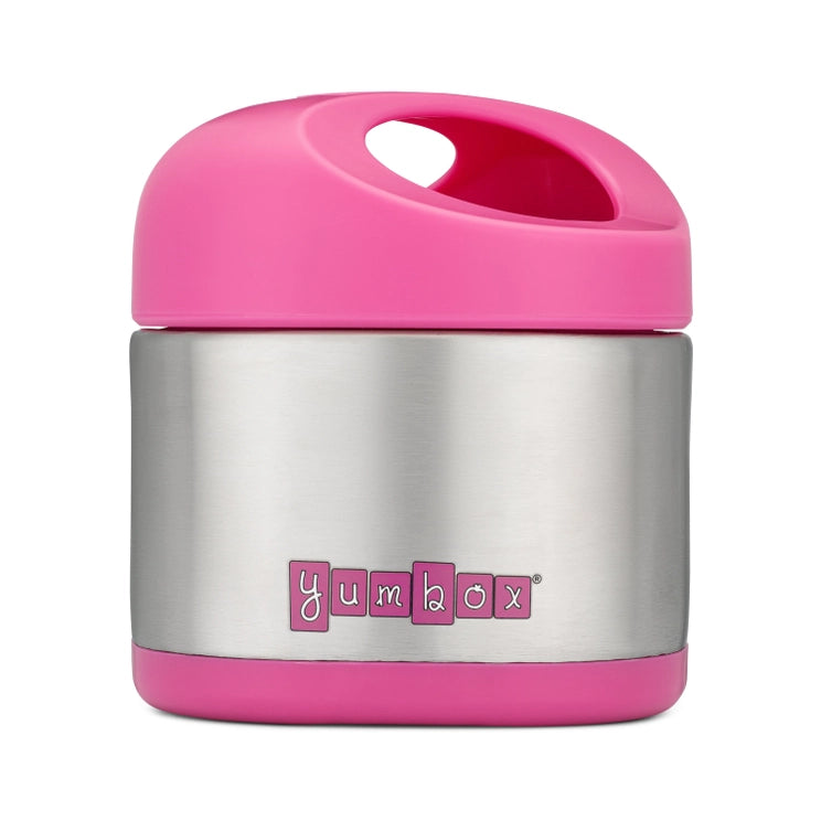 Yumbox Cubi Thermal Food Jar Berry Pink 10oz