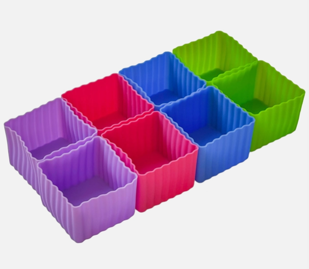 Yumbox Mini Silicone Bento Cubes Set of 8