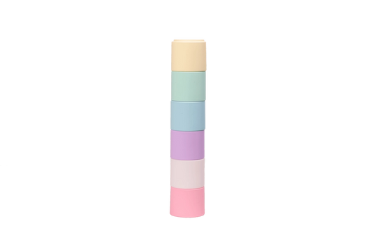 Pastel Stacking Cups Set of 6
