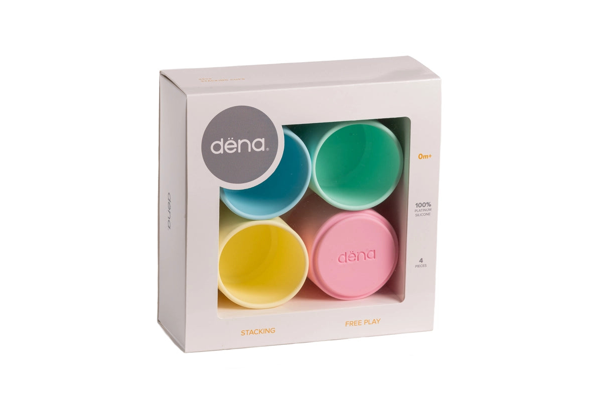 Pastel Stacking Cups Set of 4