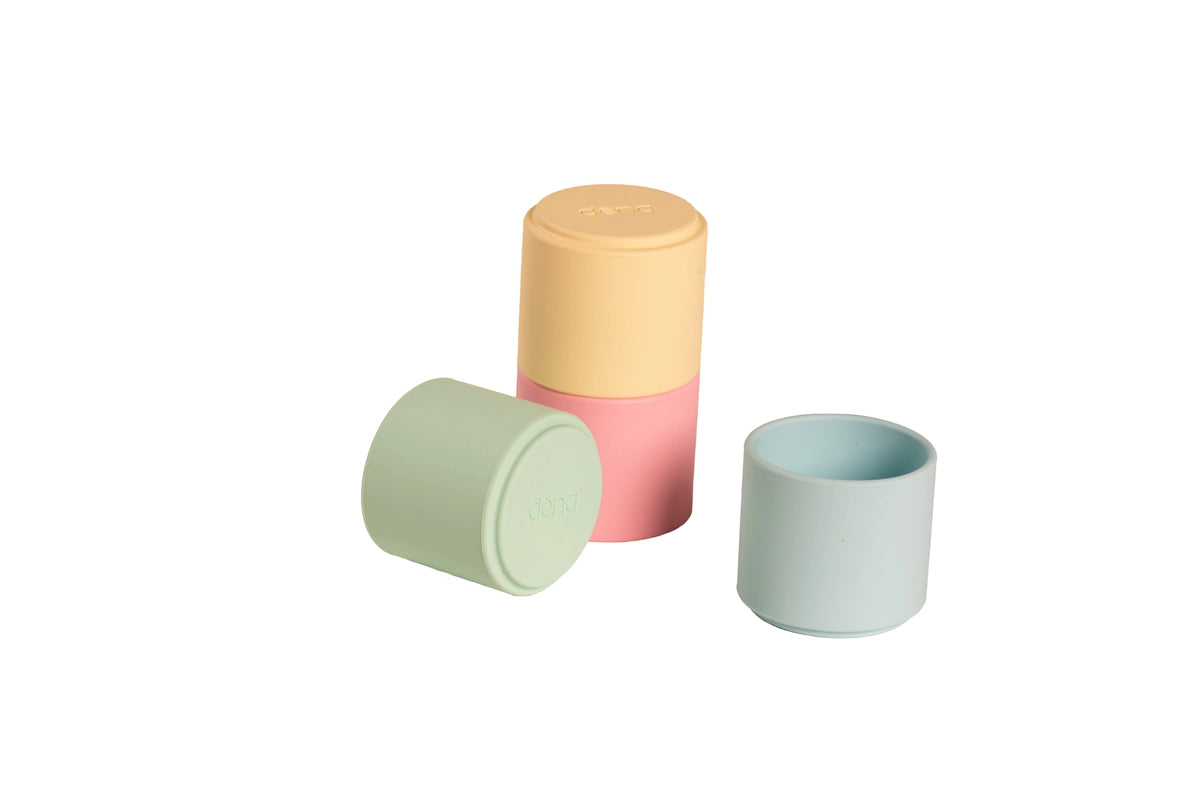 Pastel Stacking Cups Set of 4