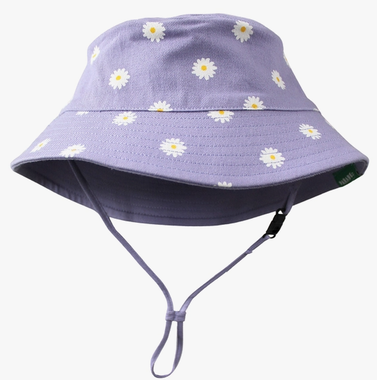 Daisy Reversible Organic Cotton Bucket Hat