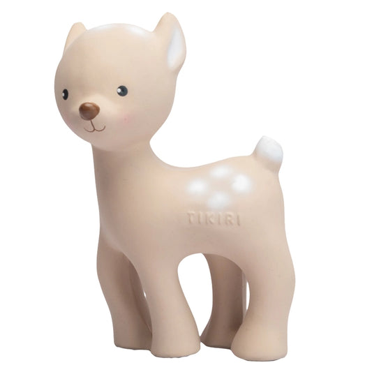 Deer Organic Natural Rubber Teether & Rattle