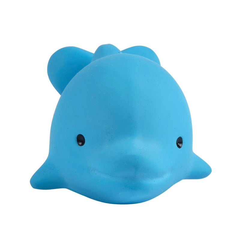 Dolphin Organic Natural Rubber Teether & Rattle
