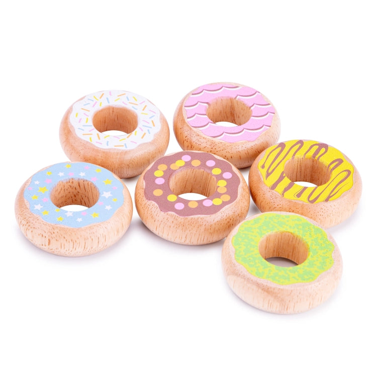 Wooden Donut Set