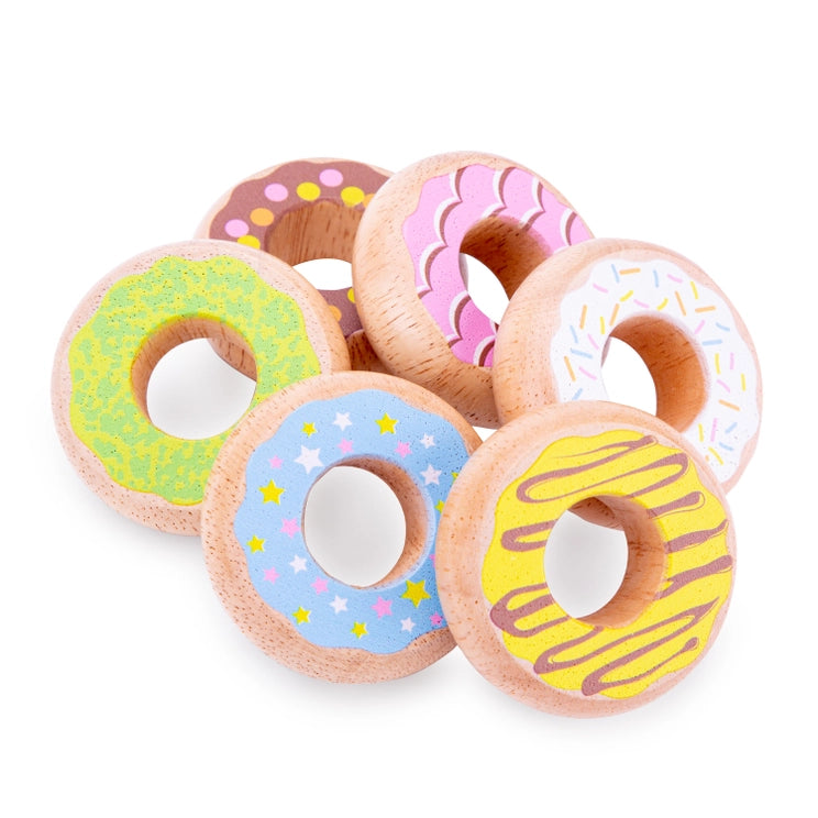 Wooden Donut Set