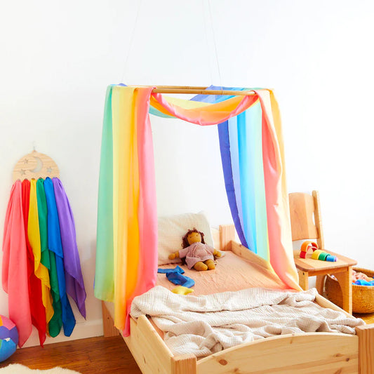 Double Rainbow Playsilk