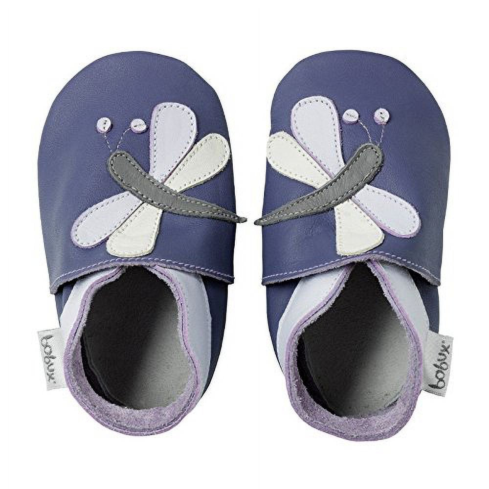 Dragonfly on Purple Soft Sole Shoes