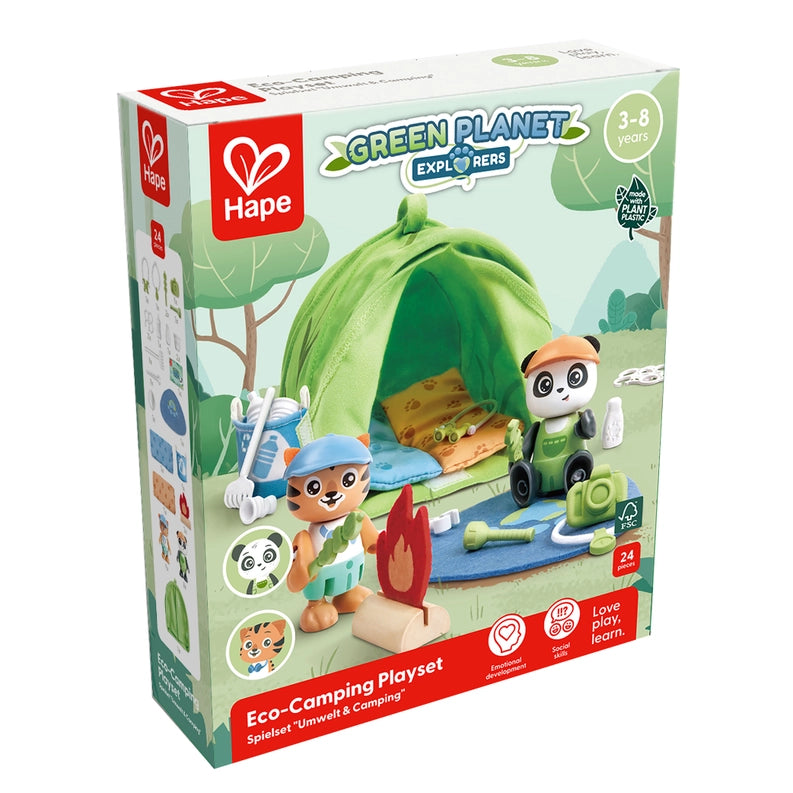 Green Planet Explorers Eco-Camping Playset