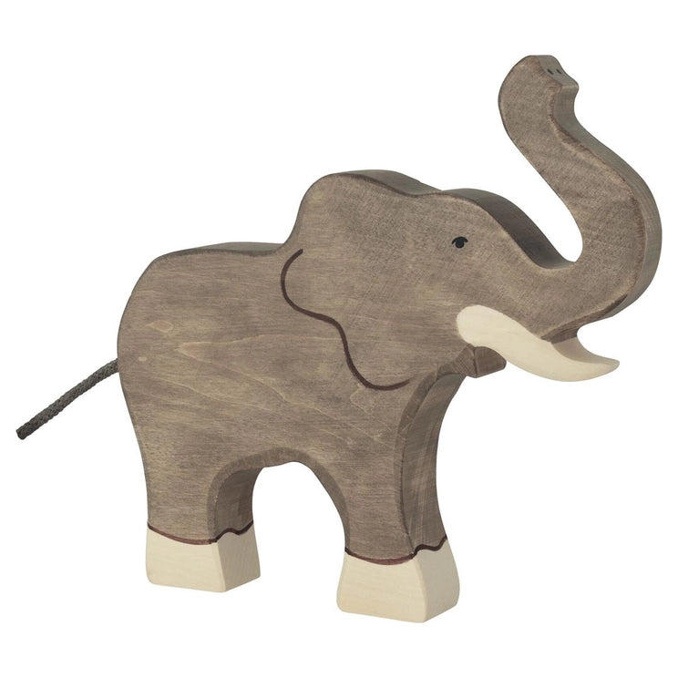Elephant Trunk Raised