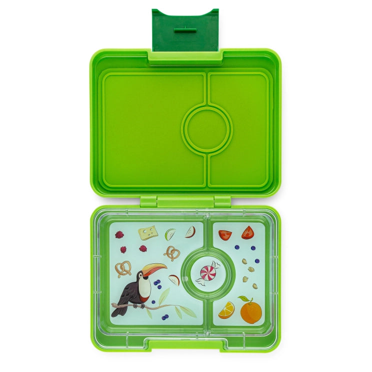 Yumbox Snack Size Lime Green