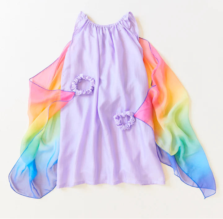 Rainbow Fairy Dress Purple