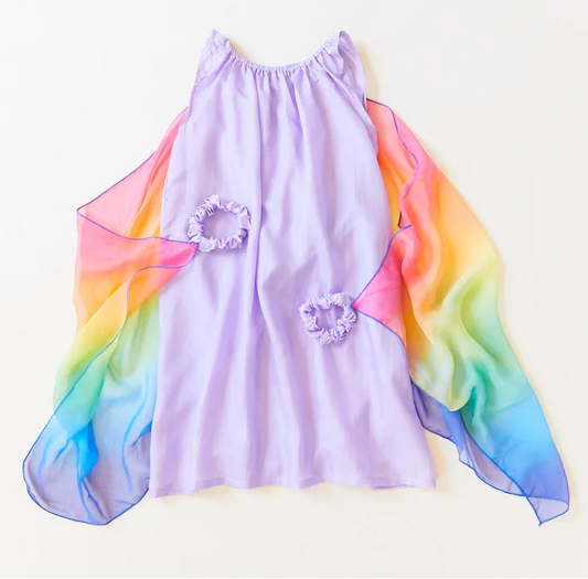 Rainbow Fairy Dress Purple