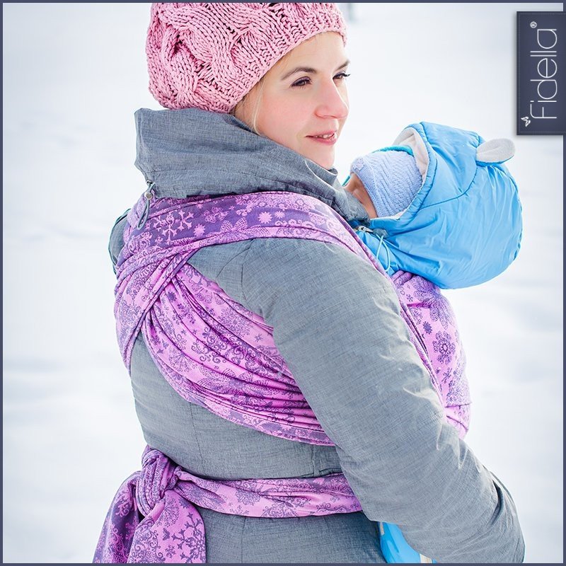 Baby Wrap Iced Butterfly Violet
