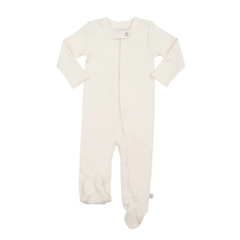 Ivory Newborn Organic Footie