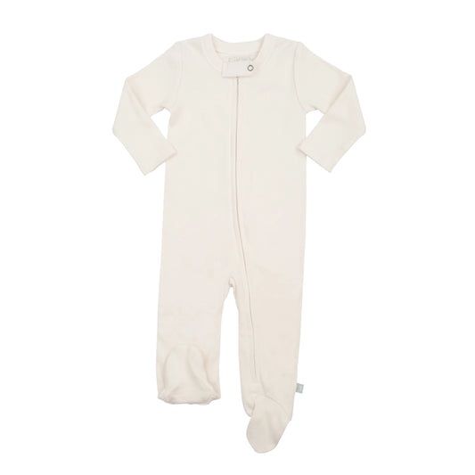 Ivory Newborn Organic Footie