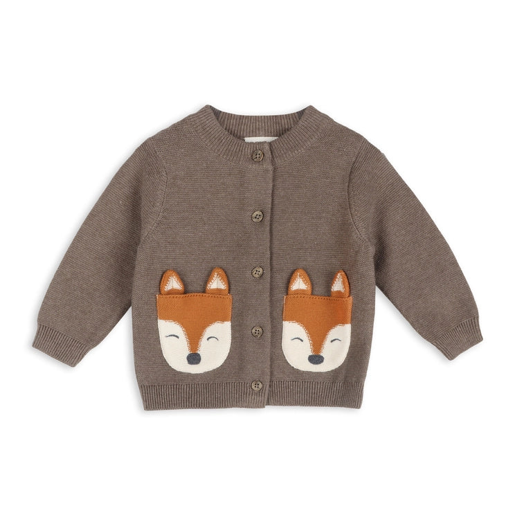 Fox Pocket Knit Cardigan