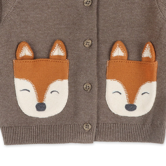 Fox Pocket Knit Cardigan