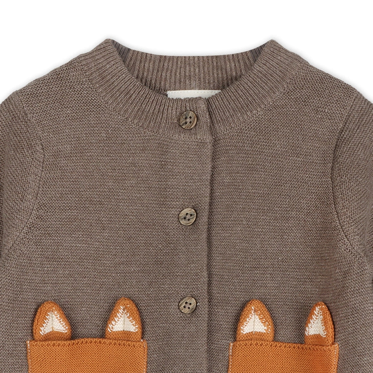 Fox Pocket Knit Cardigan