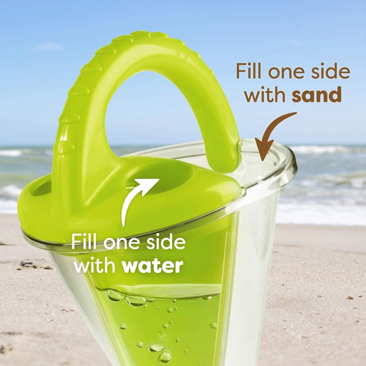 XXL Spilling Funnel & Sifter Scoop – Sand & Water Mixing Sensory Toy