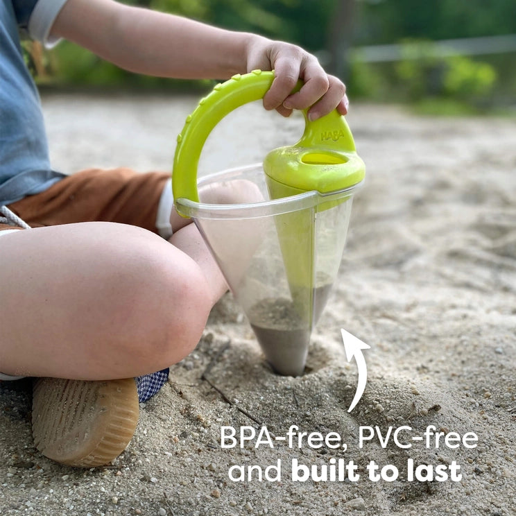 XXL Spilling Funnel & Sifter Scoop – Sand & Water Mixing Sensory Toy
