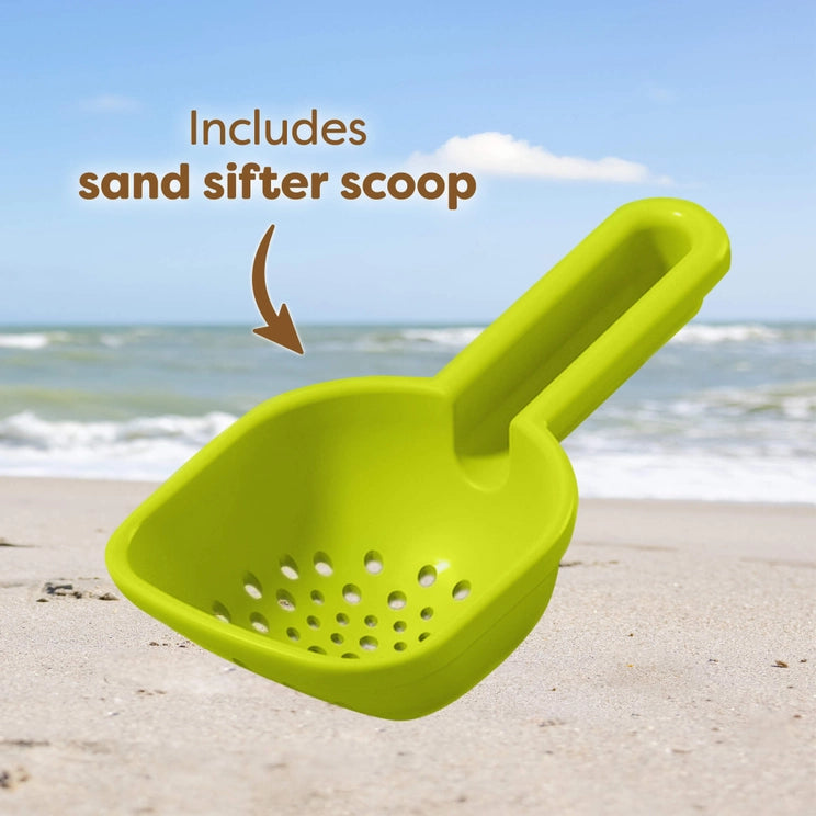 XXL Spilling Funnel & Sifter Scoop – Sand & Water Mixing Sensory Toy