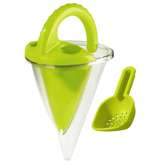 XXL Spilling Funnel & Sifter Scoop – Sand & Water Mixing Sensory Toy