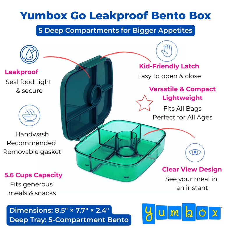 Yumbox Go Lima Green