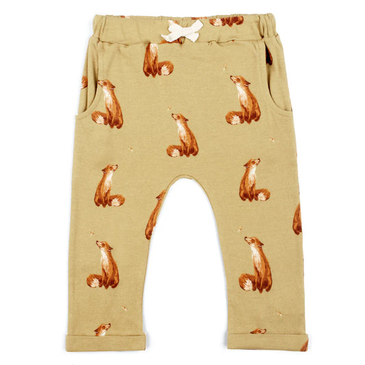 Gold Fox Organic Cotton Bodysuit & Jogger Set