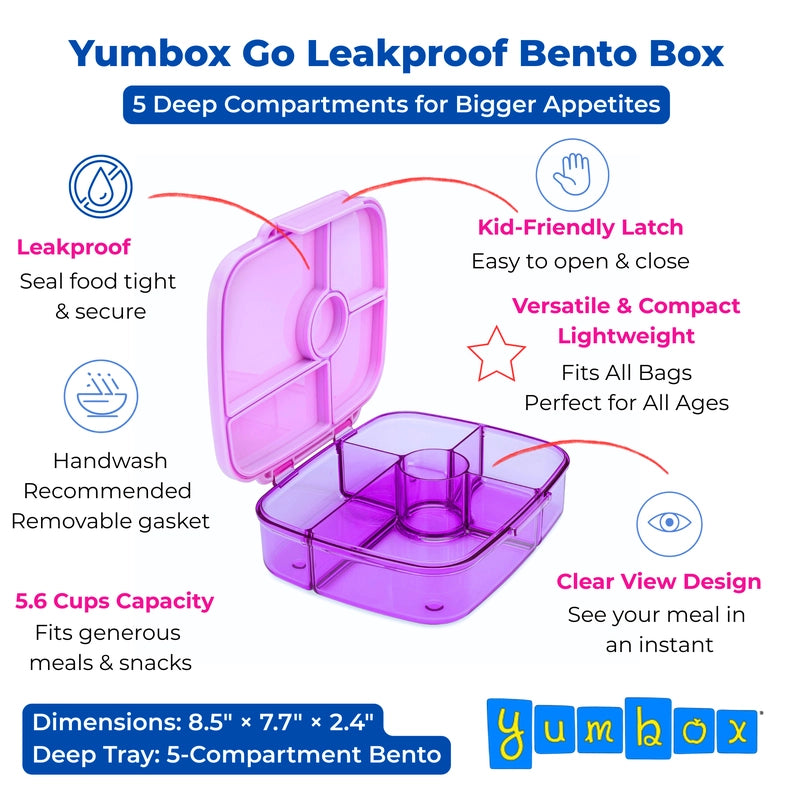 Yumbox Go Kyoto Purple