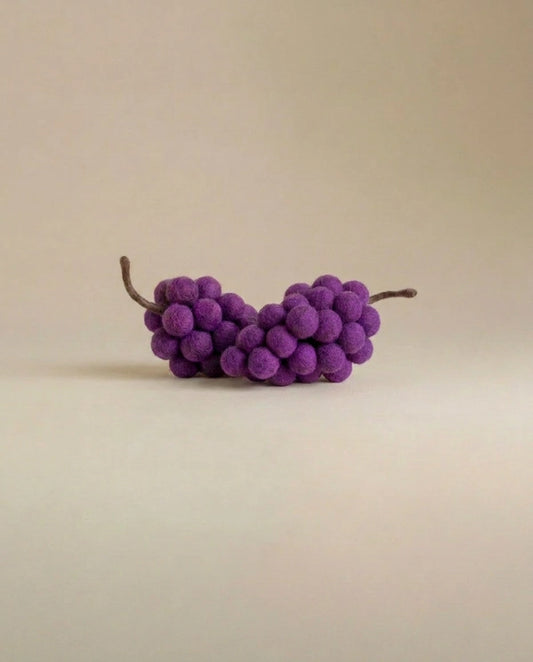 Felt Grapes Play Food