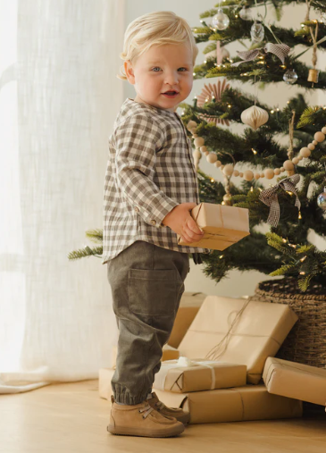 Forest Check Milo Shirt and Luca Pant Set