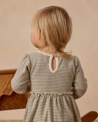 Forest Stripe Alda Dress