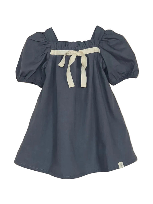 Poppy Puff Sleeve Dress with Bloomers