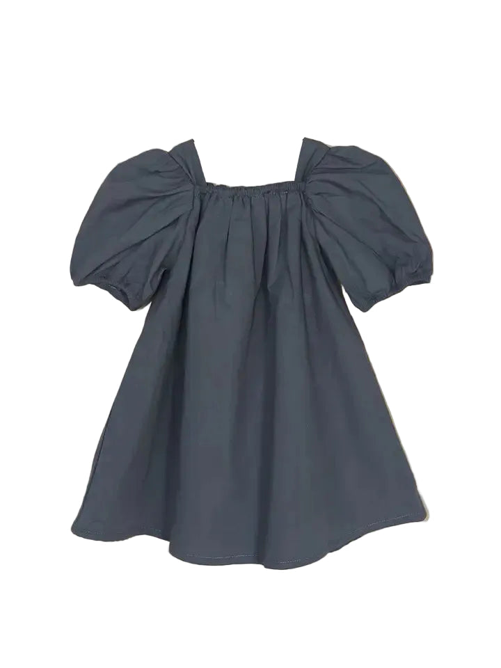 Poppy Puff Sleeve Dress with Bloomers