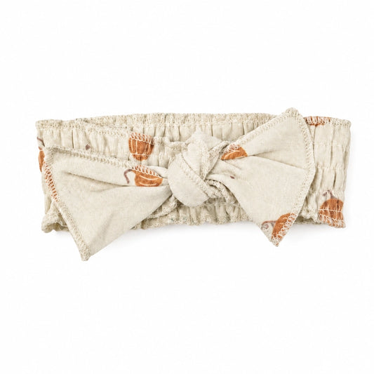 Pumpkin Spice Organic Smocked Headband