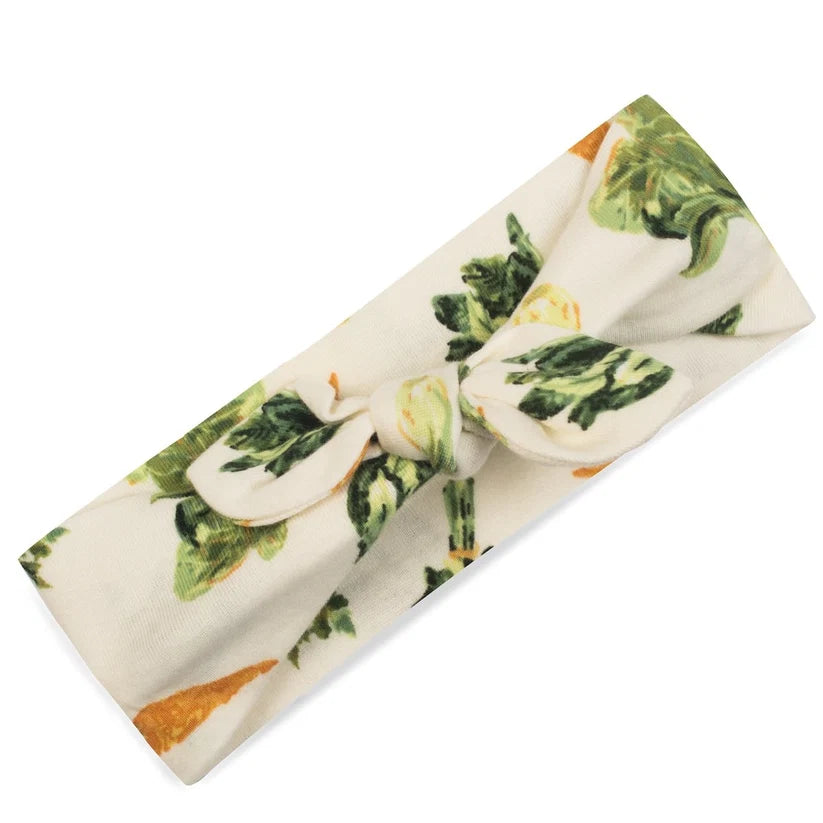 Fresh Veggies Organic Cotton Knotted Headband