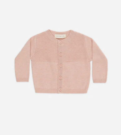 Heathered Rose Knit Cardigan