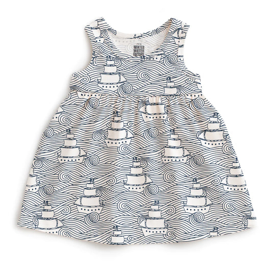 High Seas Print Alna Baby Dress