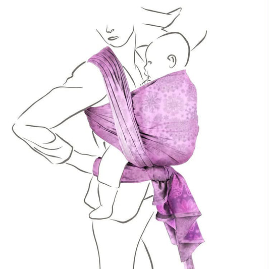 Baby Wrap Iced Butterfly Violet