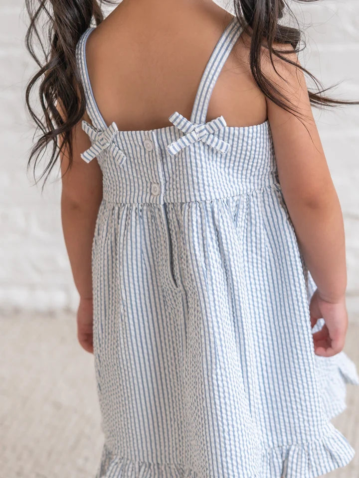 Juliette Seersucker Tank Dress