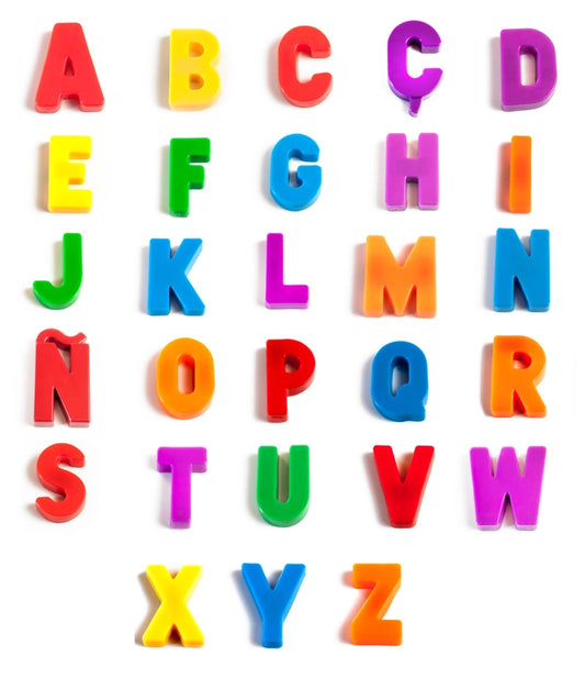 Magnetic Uppercase Letters 154 pieces