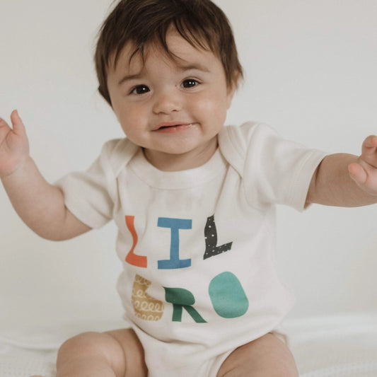 Lil Bro Organic Graphic Bodysuit