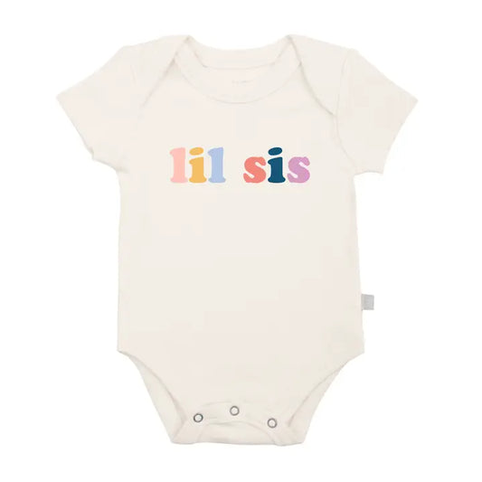 Lil Sis Organic Graphic Bodysuit