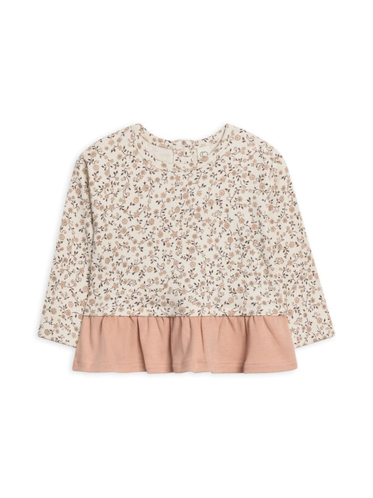 Lily Long Sleeve Ruffle Hem Top